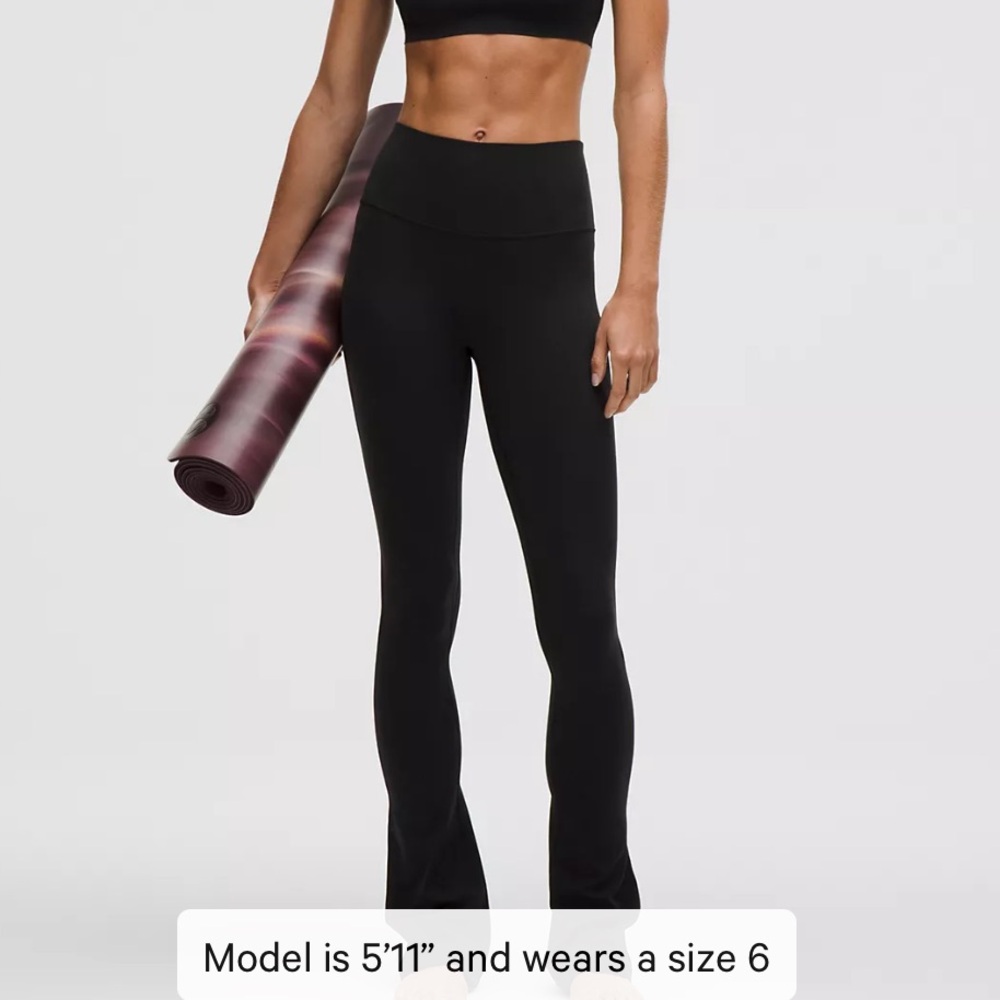 lululemon Align™ High-Rise Mini-Flare Pant Short - Picture 2 of 13